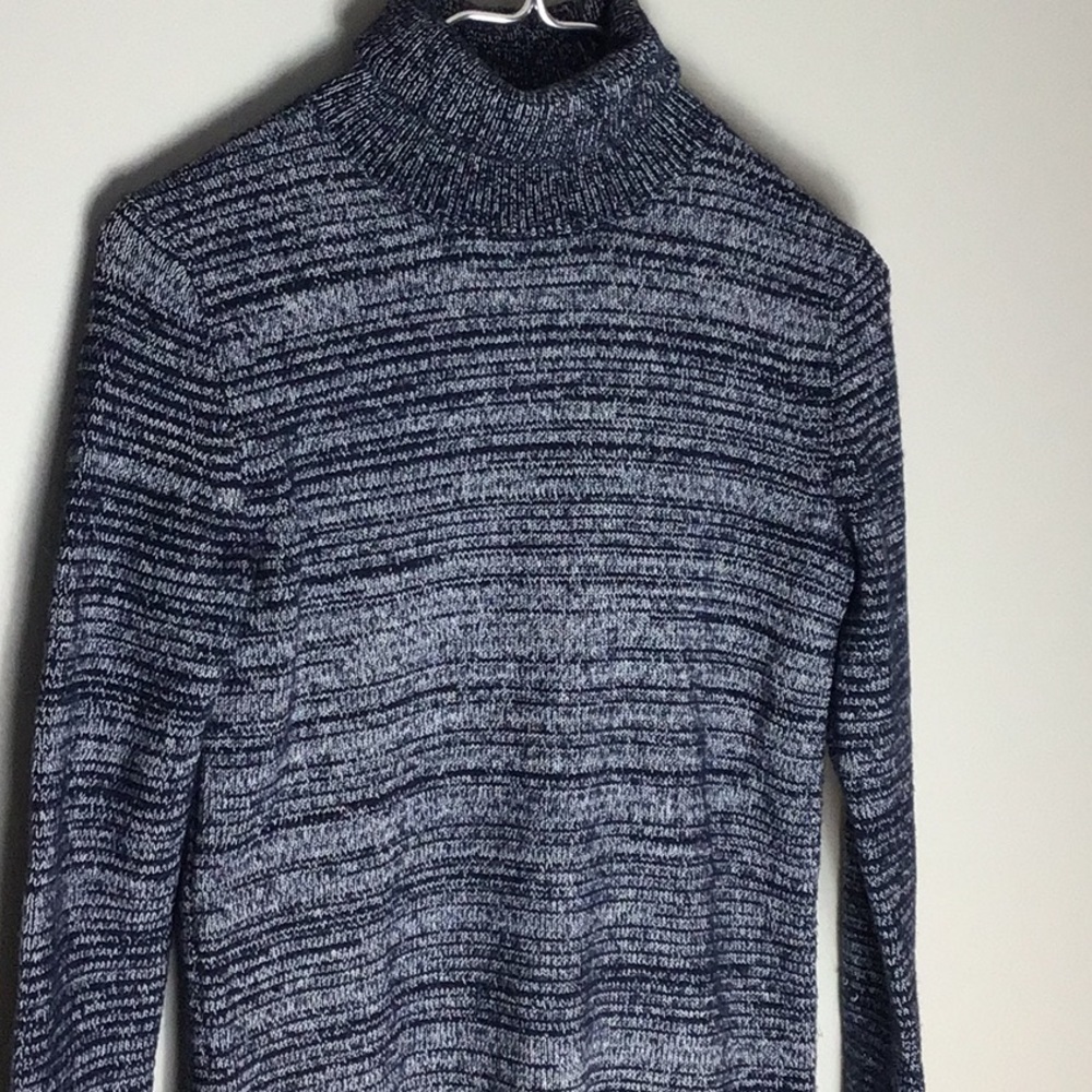 J. Crew > Blue Turtleneck XXS - Picture 3 of 8
